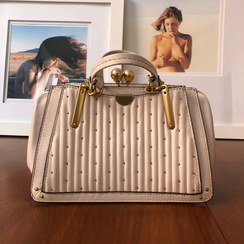 COACH Kisslock Dreamer 21, Off-white/Gold
